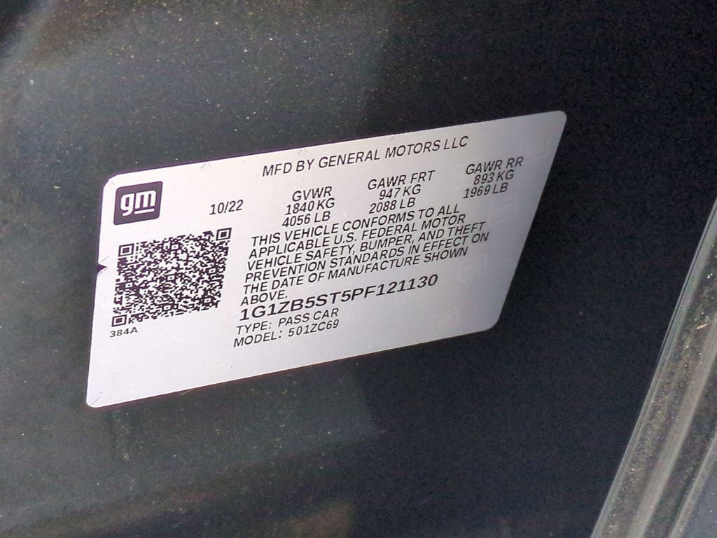 2023 Chevrolet Malibu LS 1LS