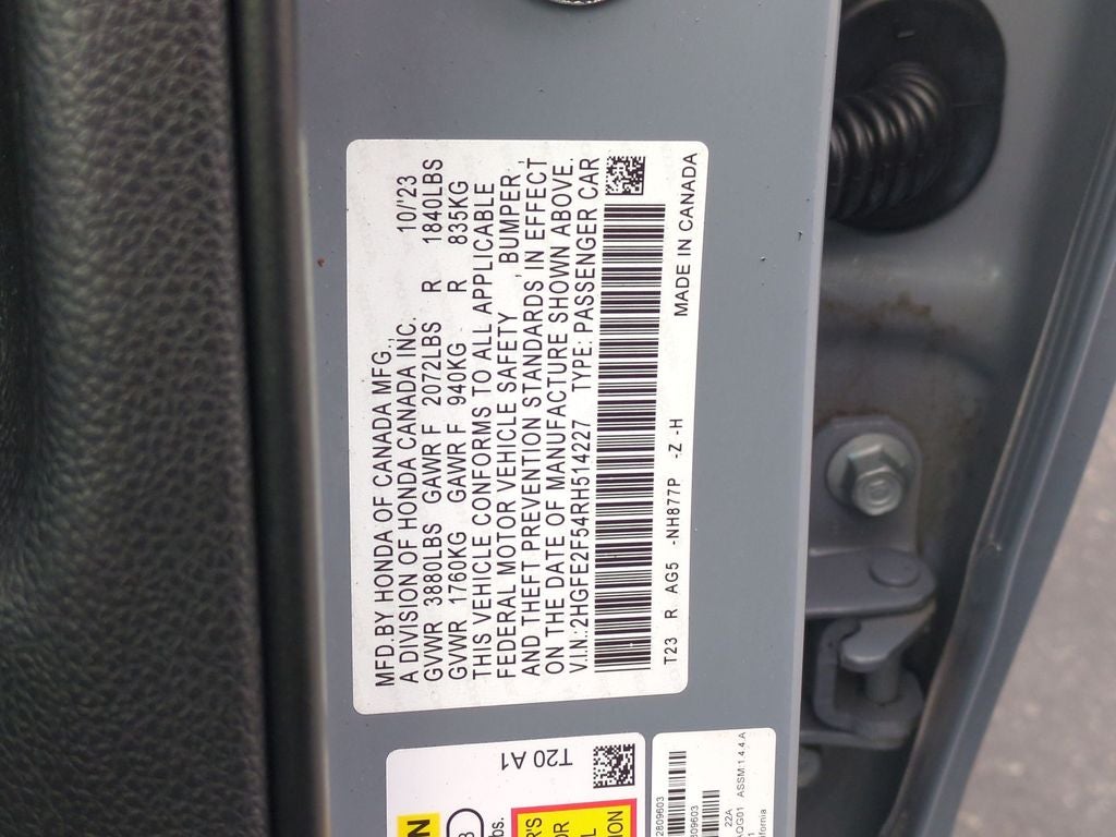 2024 Honda Civic Sport
