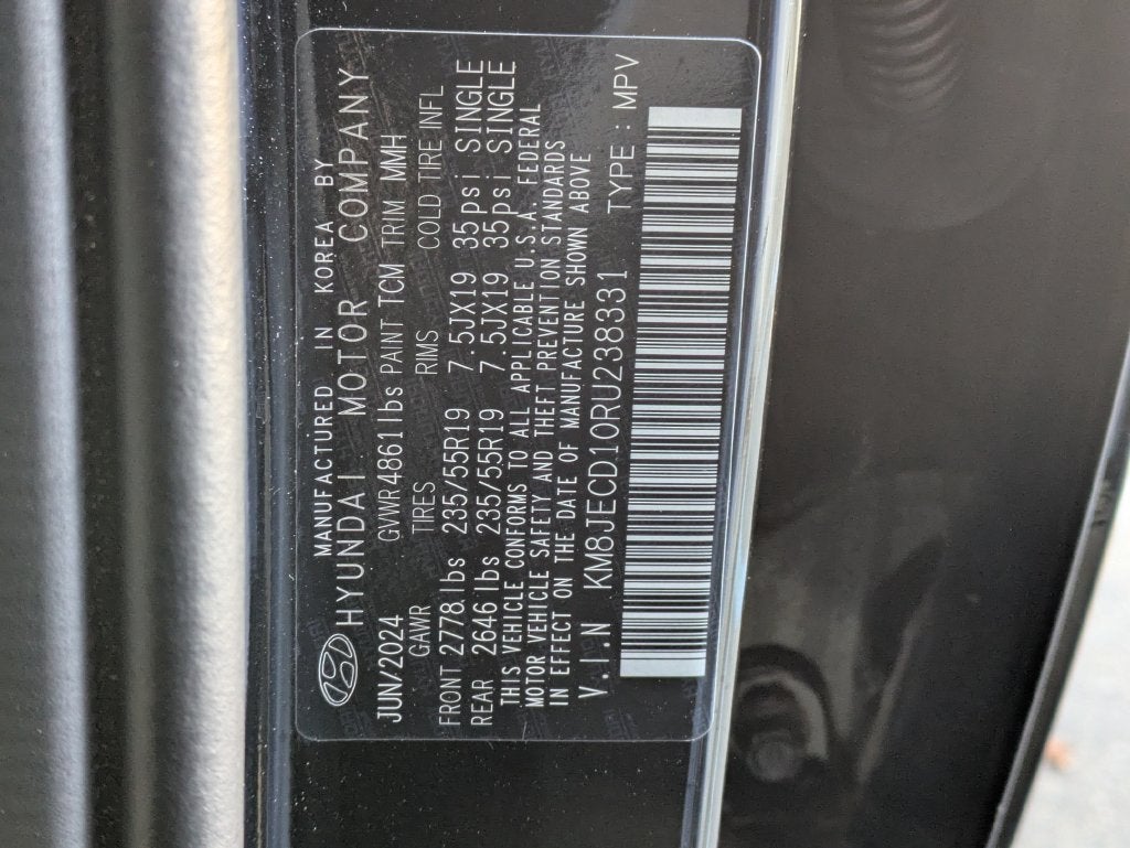 2024 Hyundai Tucson Hybrid Limited