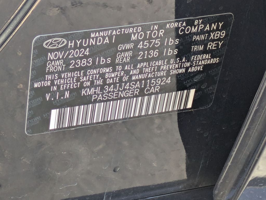 2025 Hyundai Sonata Hybrid SEL
