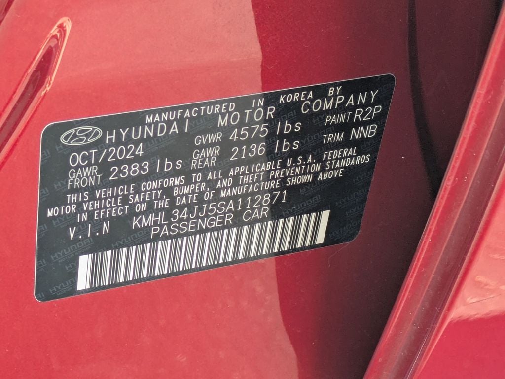 2025 Hyundai Sonata Hybrid SEL