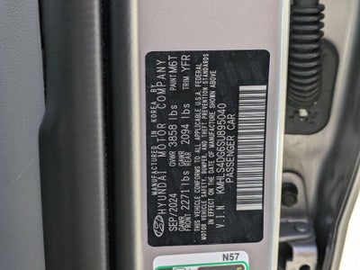 2025 Hyundai Elantra SEL Convenience