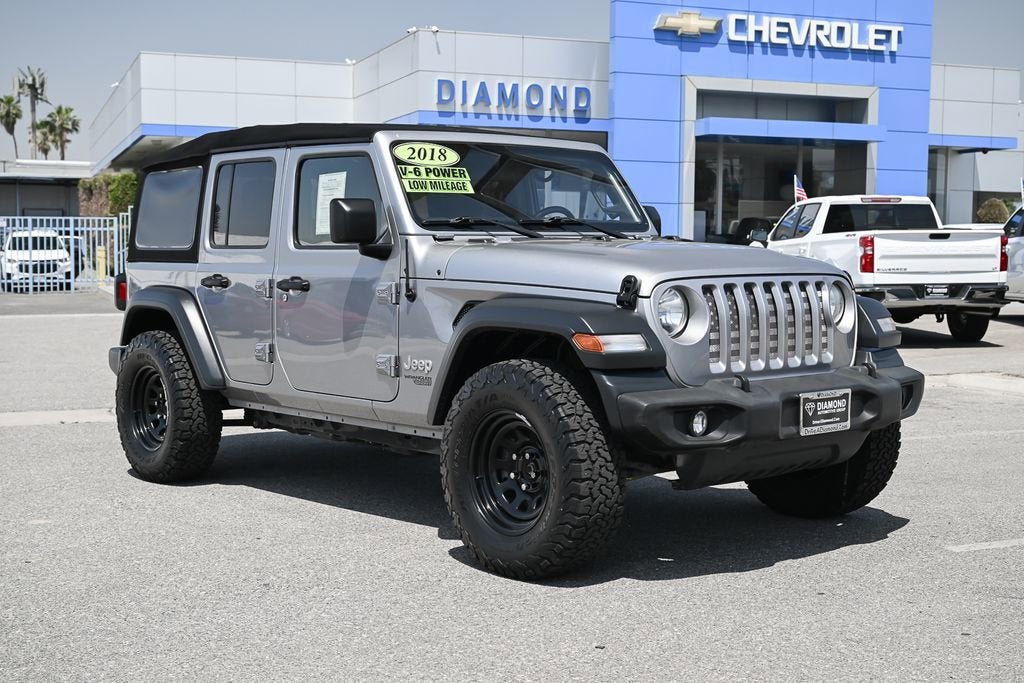 2018 Jeep Wrangler Unlimited Sport S