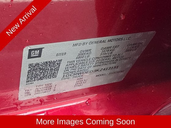 2019 Chevrolet Silverado 1500 RST
