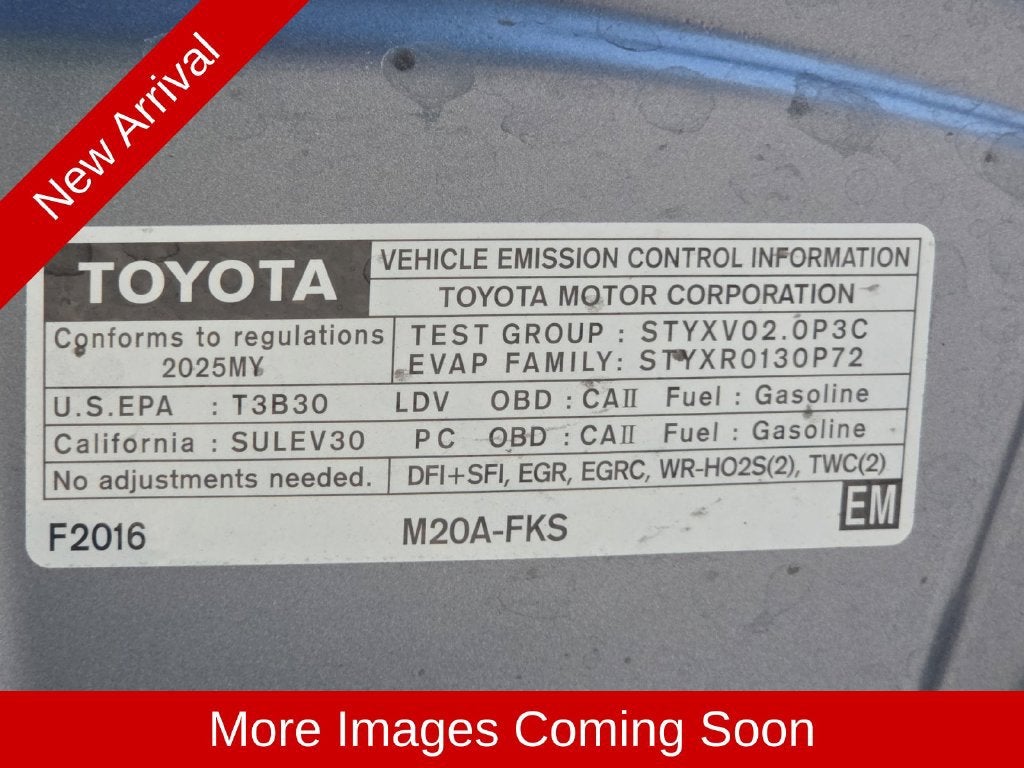 2025 Toyota Corolla LE