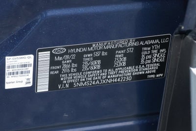 2022 Hyundai Santa Fe SEL