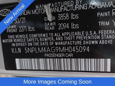 2021 Hyundai Elantra SEL