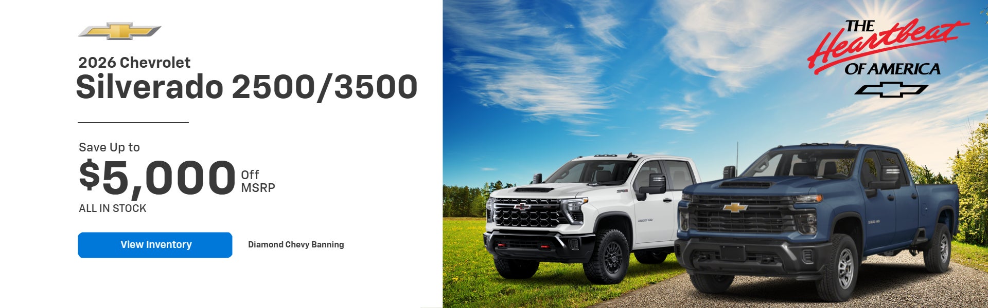 2026 Chevrolet Silverado 2500/3500 All Trims