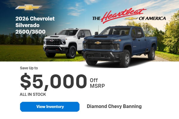 2026 Chevrolet Silverado 2500/3500 All Trims