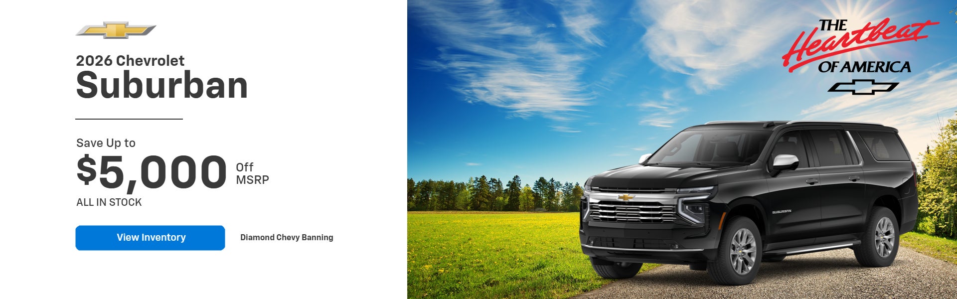 2026 CHEVROLET SUBURBAN ALL MODELS 