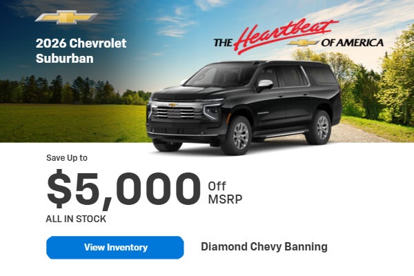 2026 CHEVROLET SUBURBAN ALL MODELS 