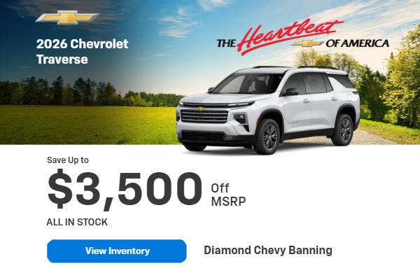2026 Chevrolet Traverse