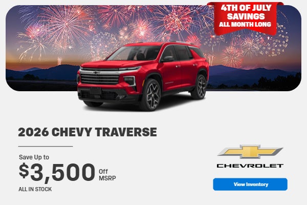 2026 Chevrolet Traverse