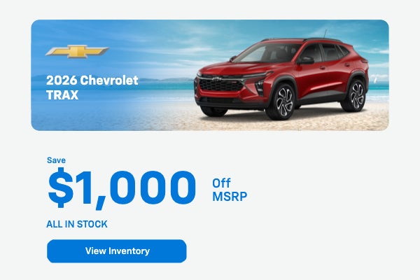 2026 CHEVROLET TRAX