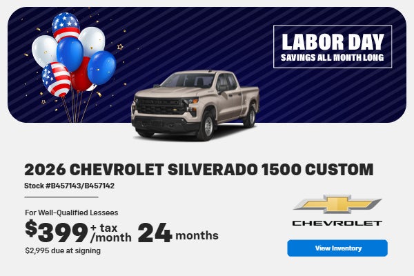 2026 Chevy Silverado 1500 Custom 