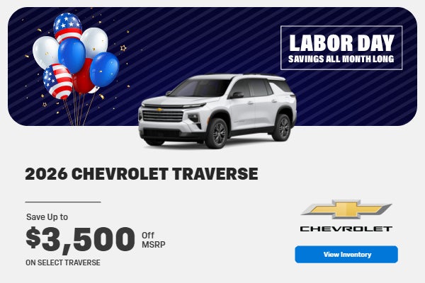 2026 Chevrolet Traverse